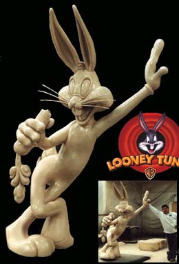Bugs Bunny Sculpture